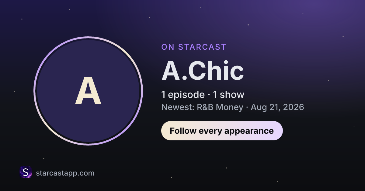 The preview card for A.Chic