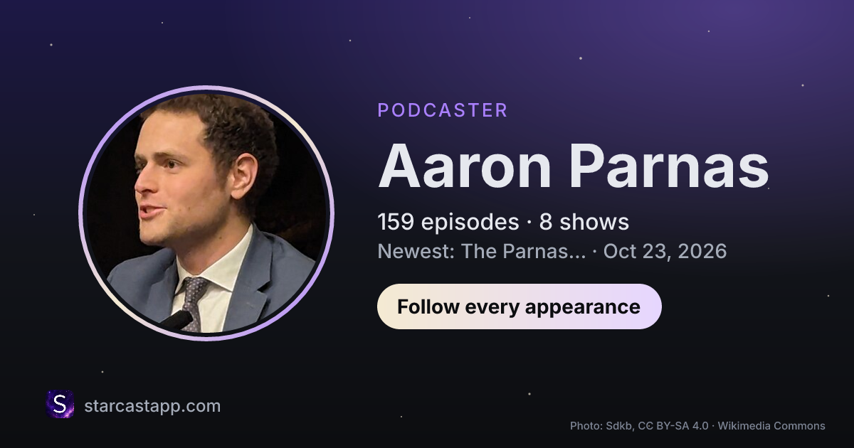 The preview card for Aaron Parnas