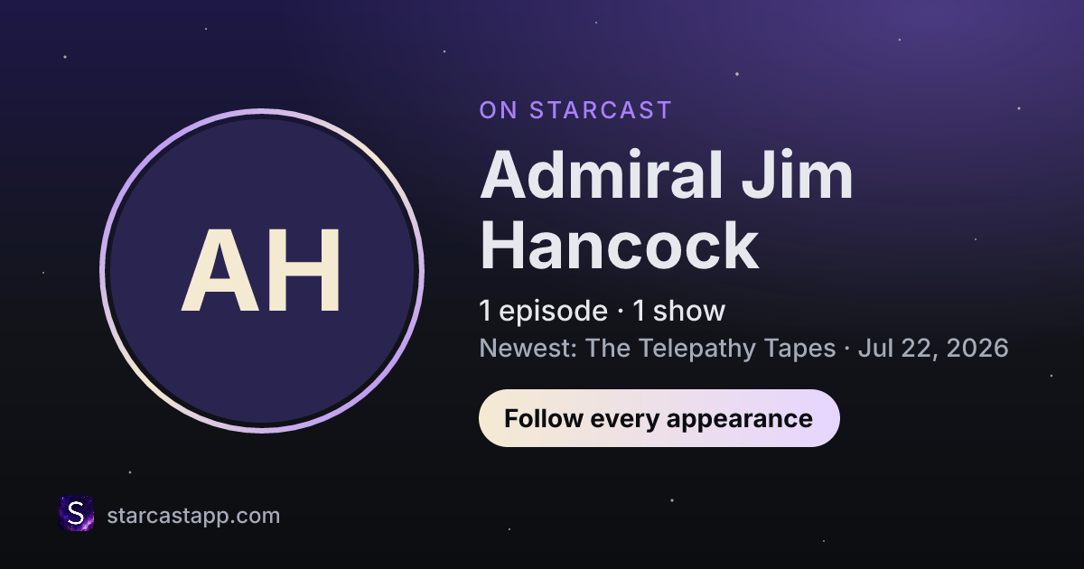 The preview card for Admiral Jim Hancock