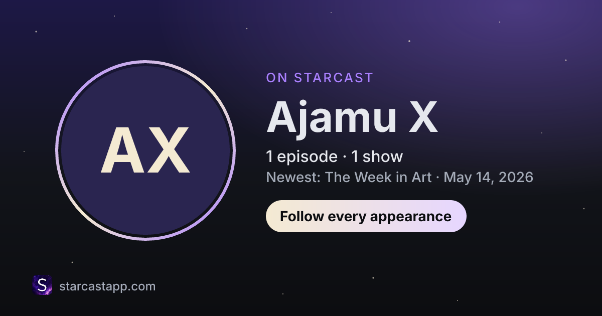 The preview card for Ajamu X