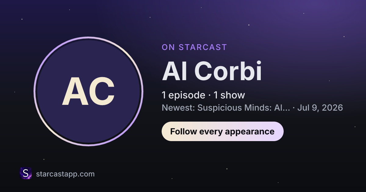 The preview card for Al Corbi