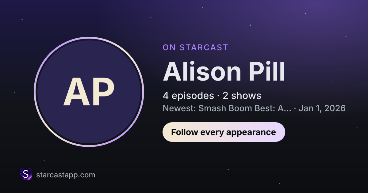 The preview card for Alison Pill