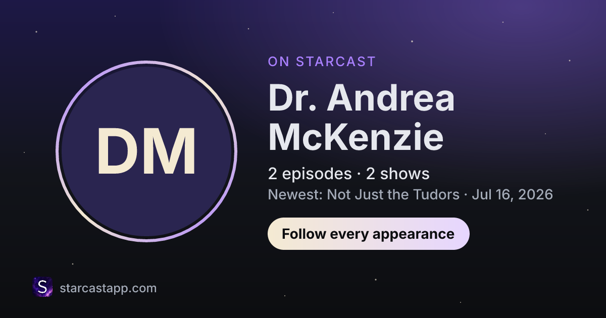 The preview card for Dr. Andrea McKenzie