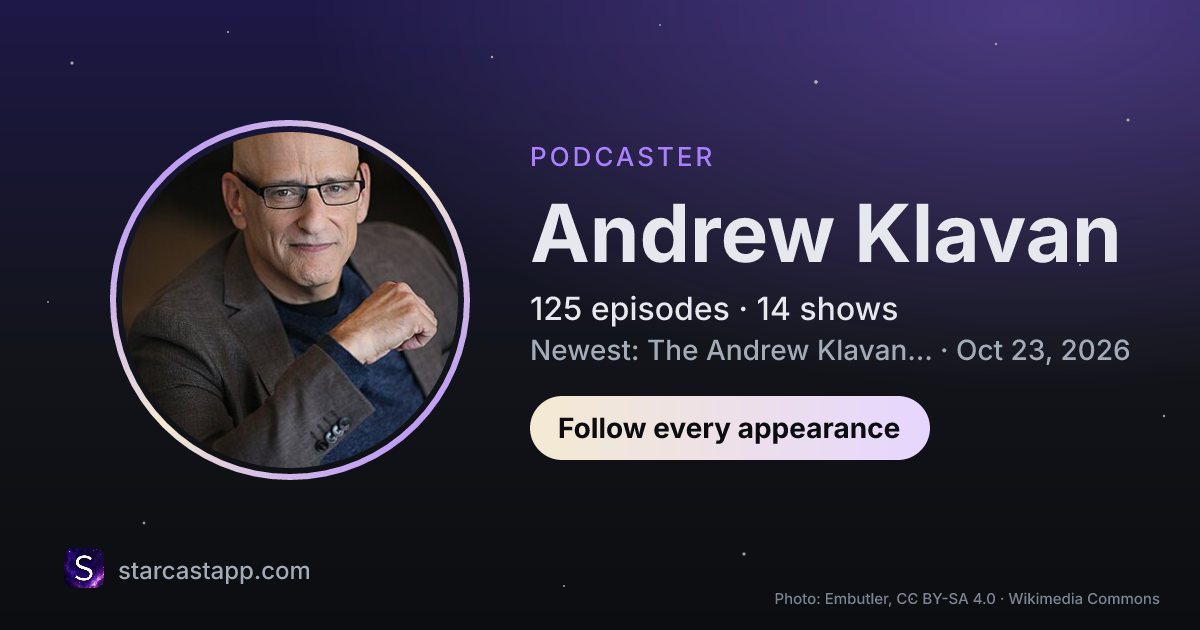 The preview card for Andrew Klavan