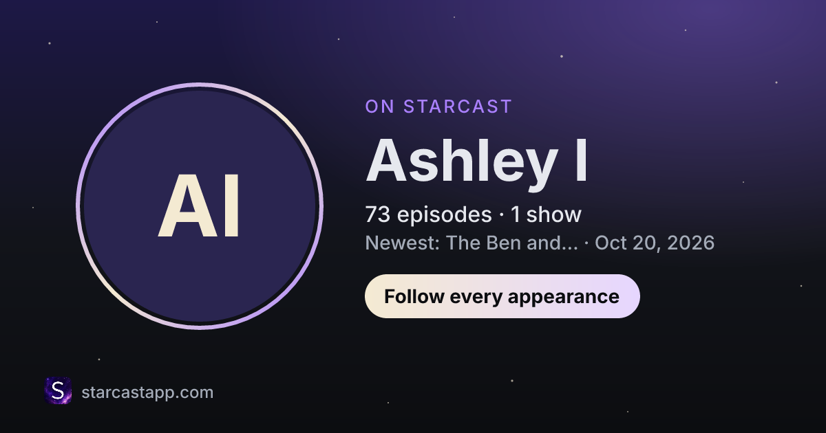 The preview card for Ashley I