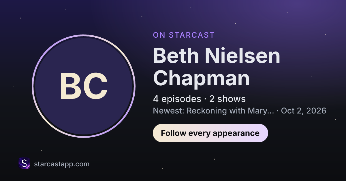 The preview card for Beth Nielsen Chapman