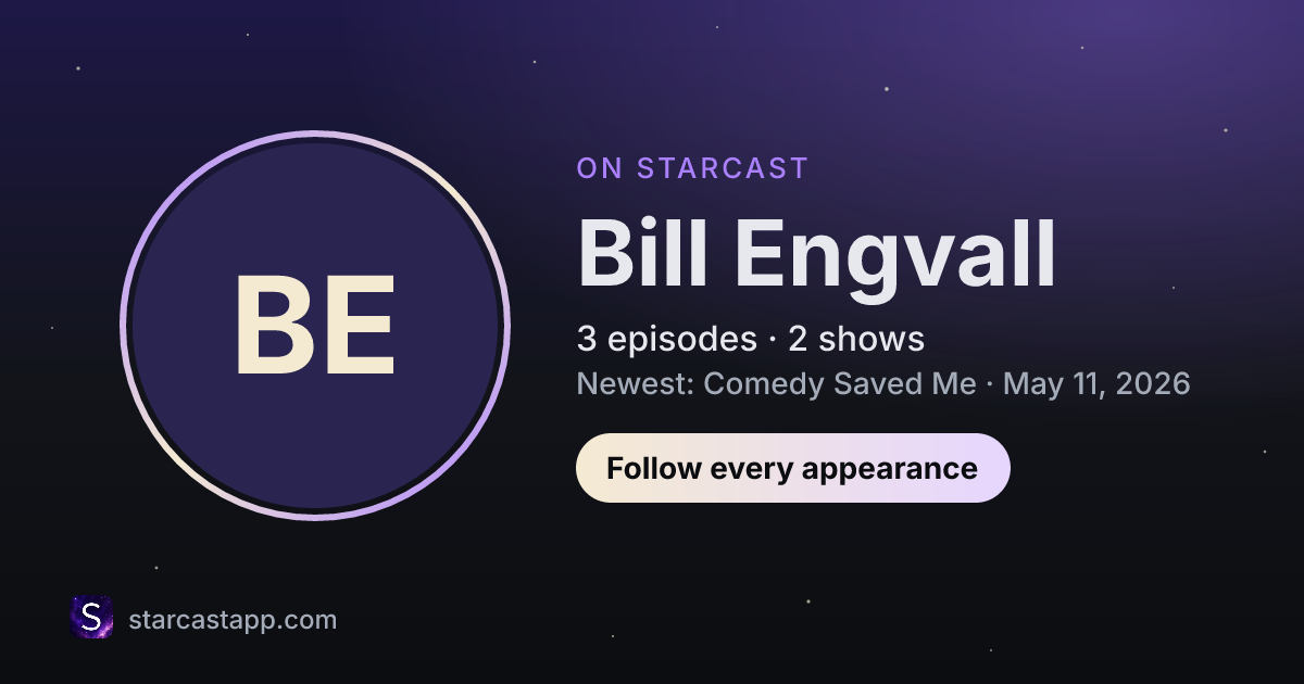 The preview card for Bill Engvall