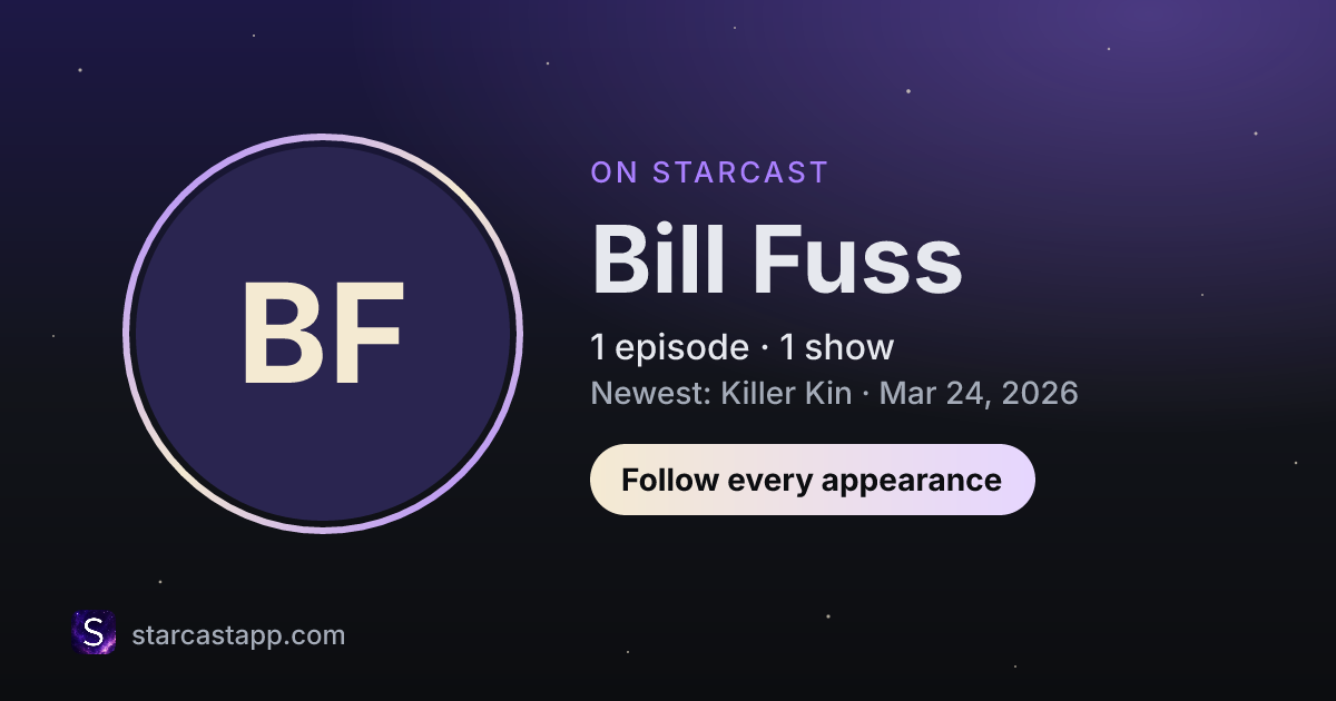 The preview card for Bill Fuss