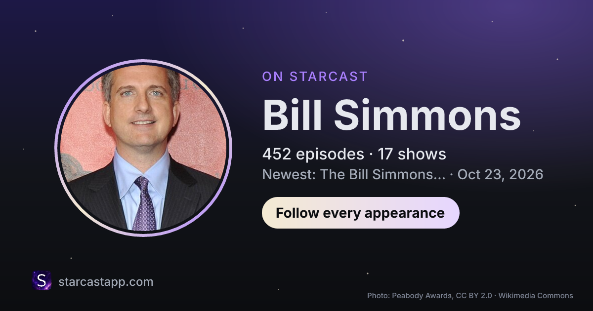 The preview card for Bill Simmons