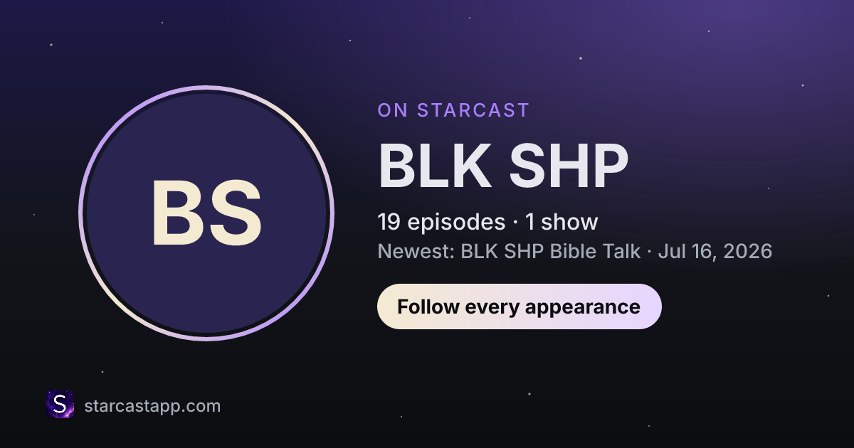The preview card for BLK SHP