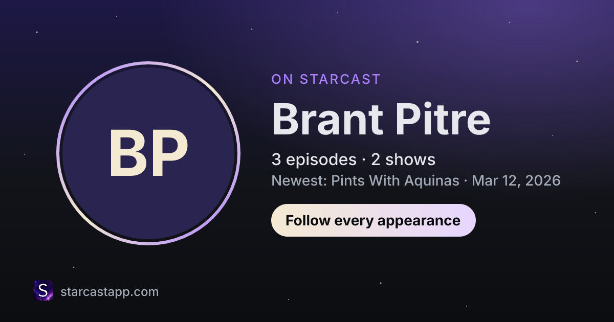 The preview card for Brant Pitre