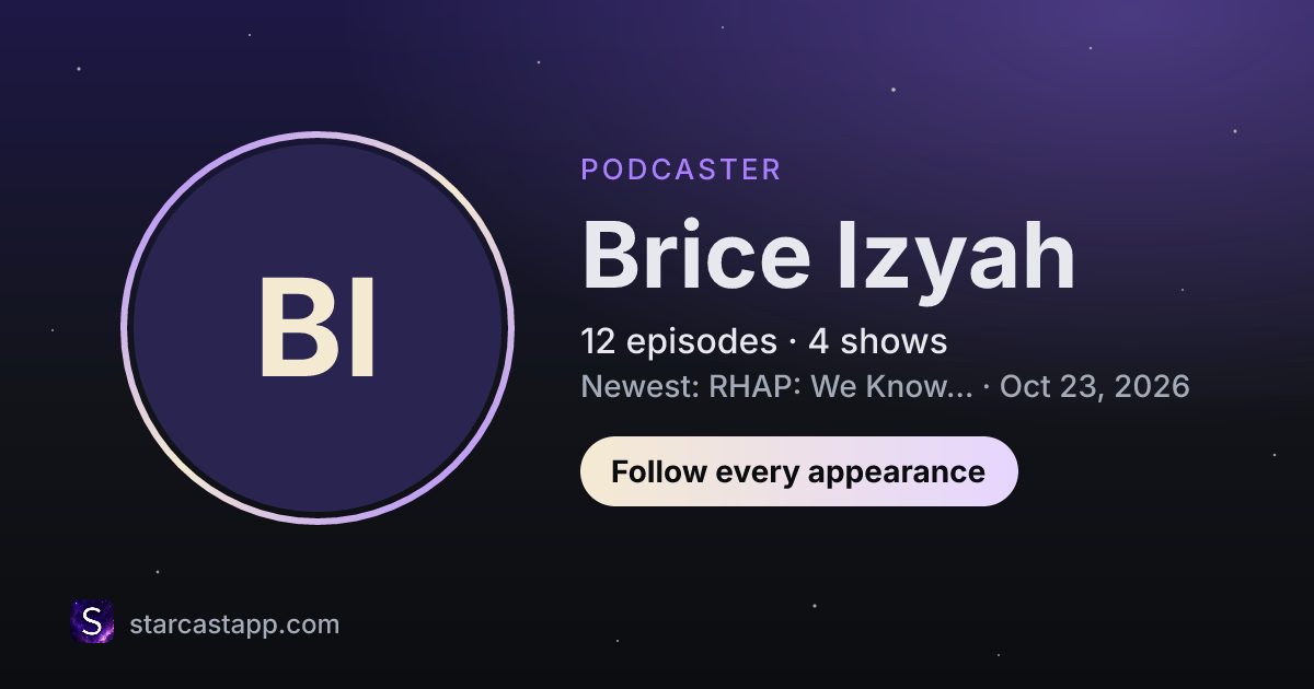 The preview card for Brice Izyah