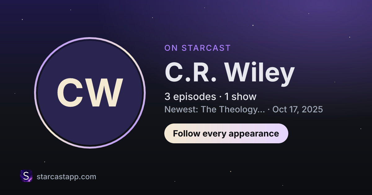 The preview card for C.R. Wiley