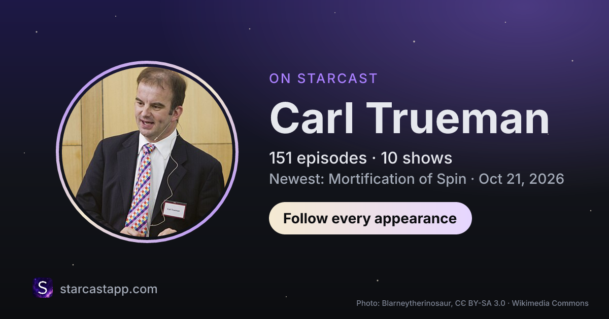 The preview card for Carl Trueman