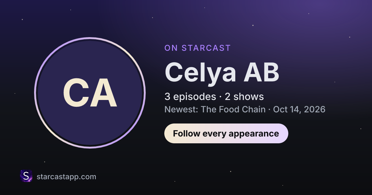 The preview card for Celya AB