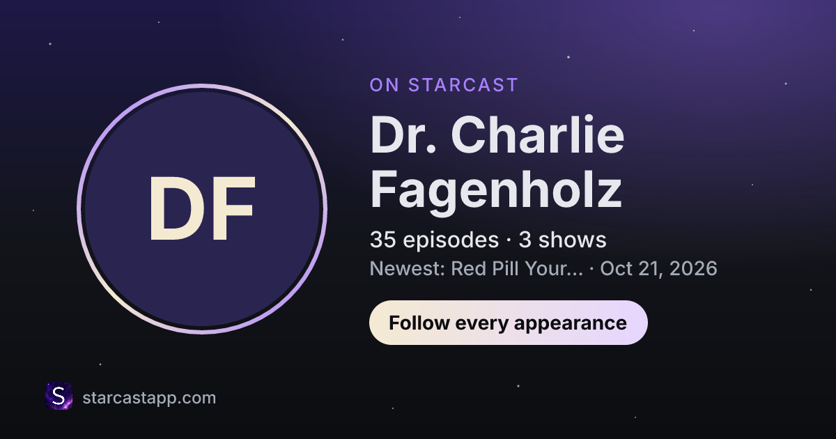 The preview card for Dr. Charlie Fagenholz