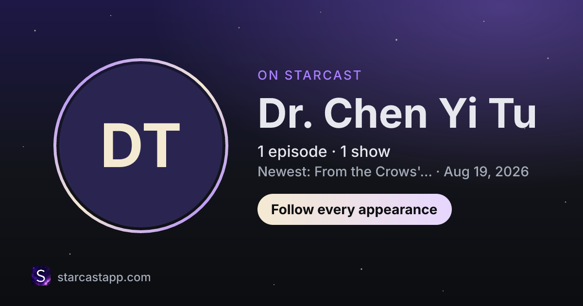 The preview card for Dr. Chen Yi Tu