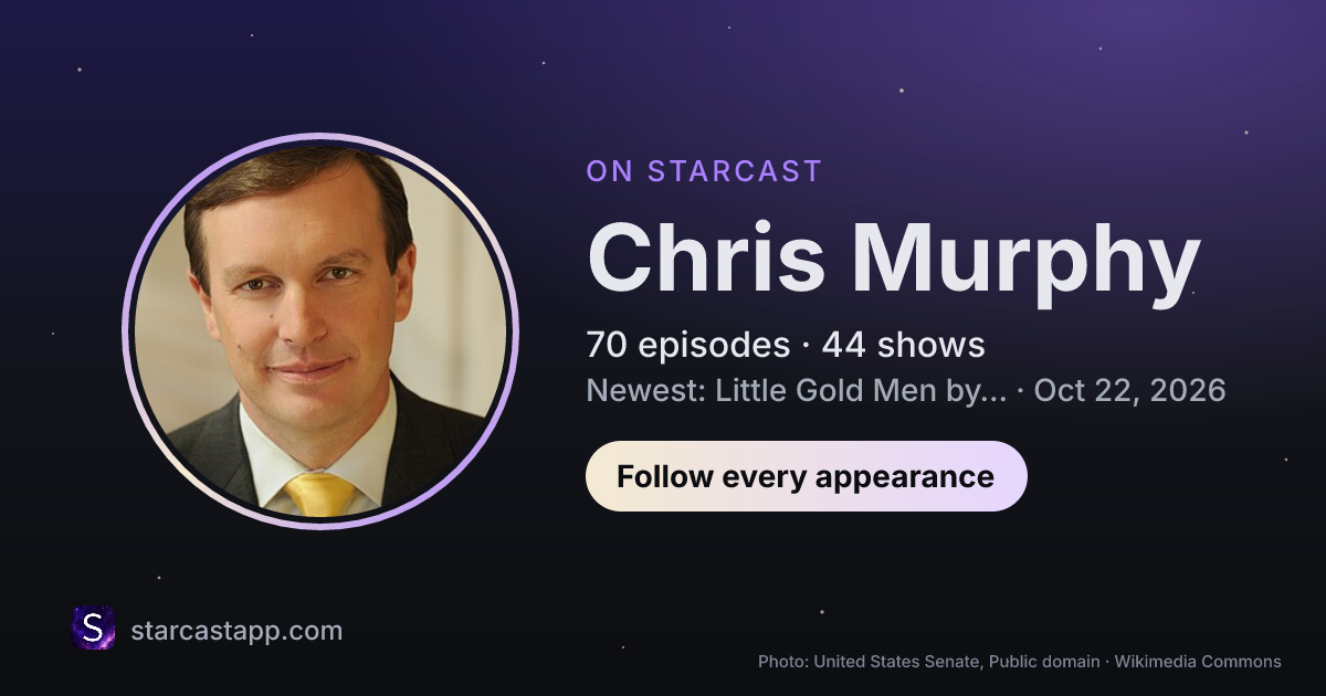 The preview card for Chris Murphy