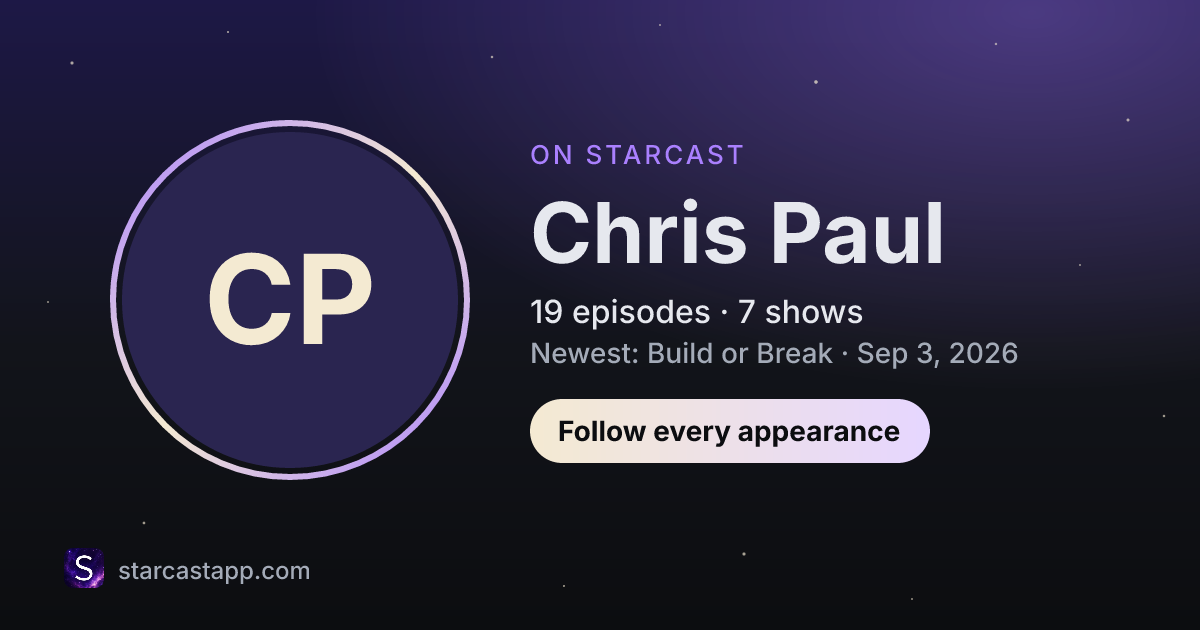 The preview card for Chris Paul