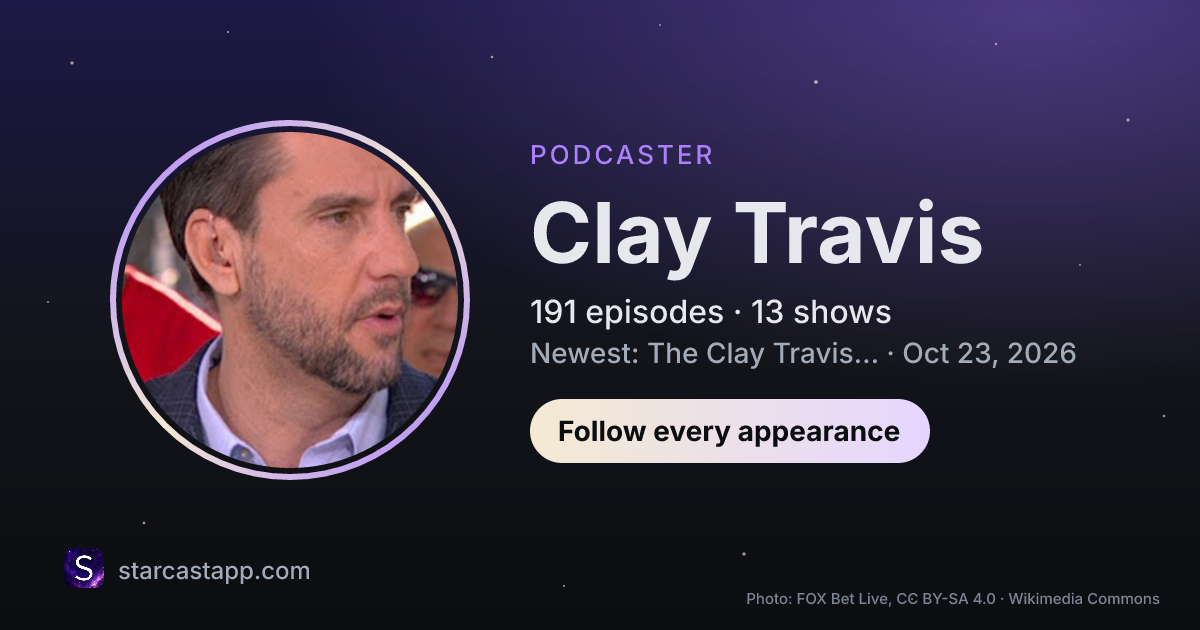 The preview card for Clay Travis