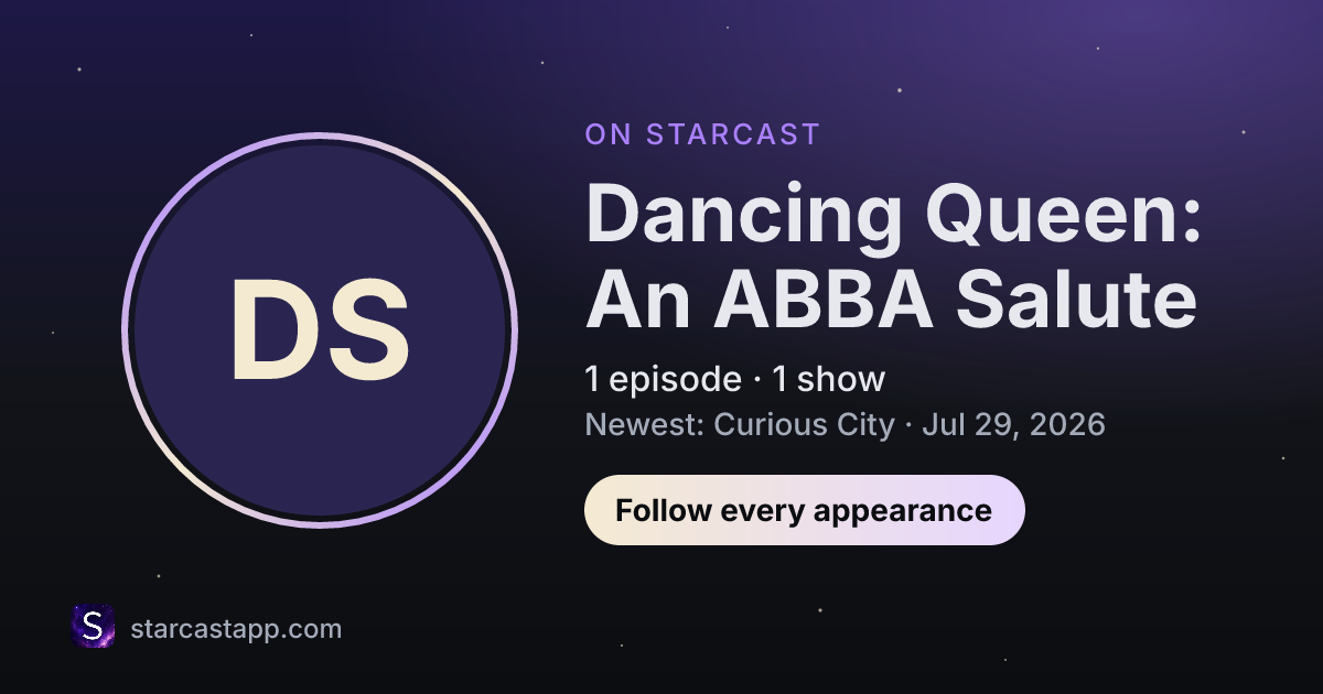 The preview card for Dancing Queen: An ABBA Salute