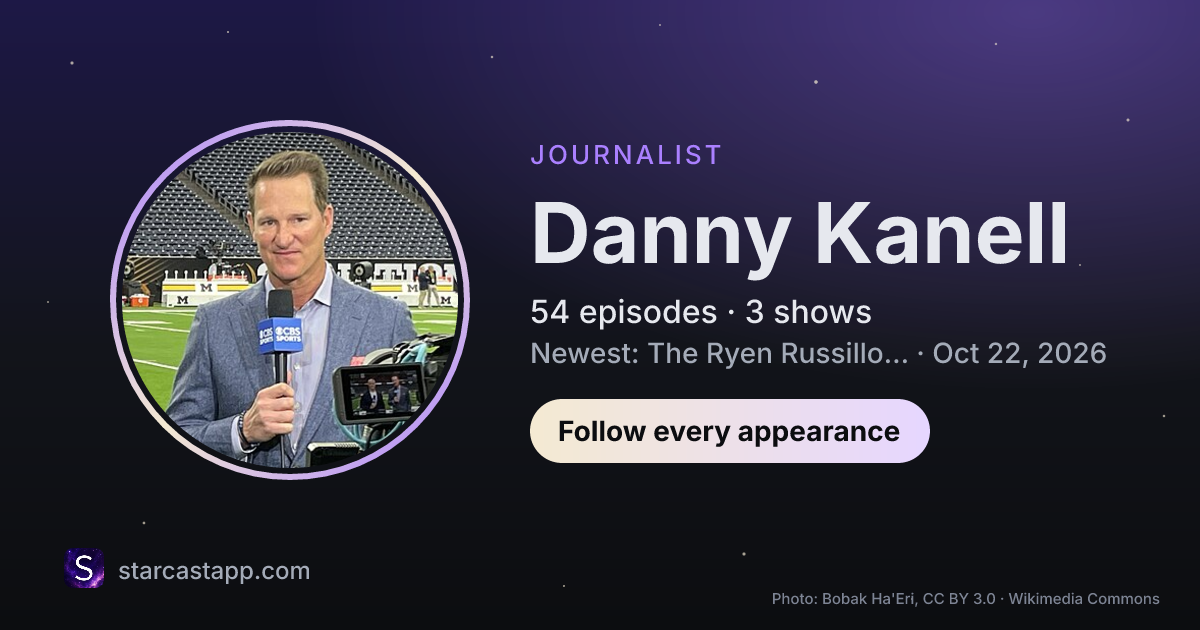 The preview card for Danny Kanell