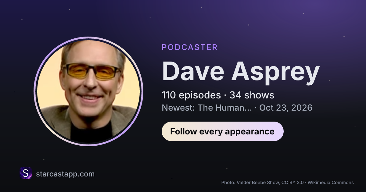 The preview card for Dave Asprey