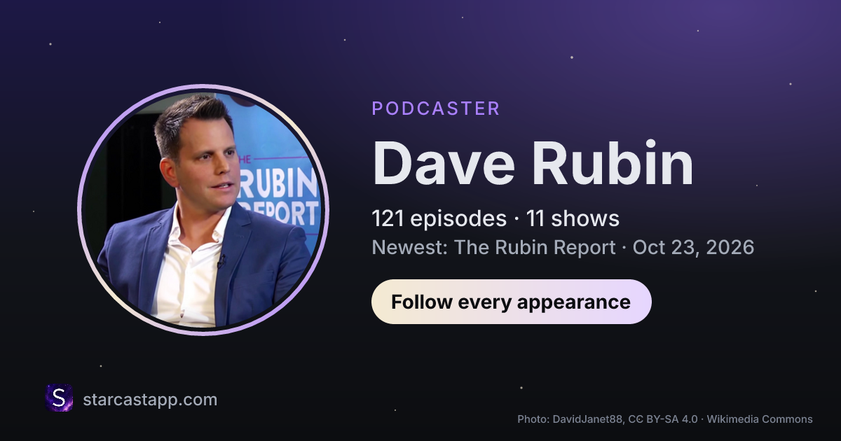 The preview card for Dave Rubin