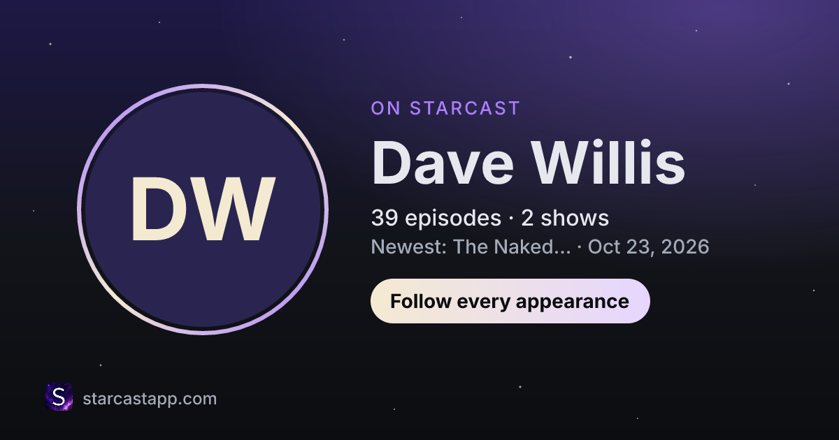The preview card for Dave Willis