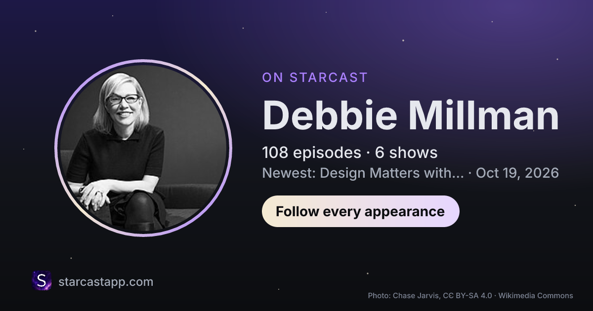 The preview card for Debbie Millman