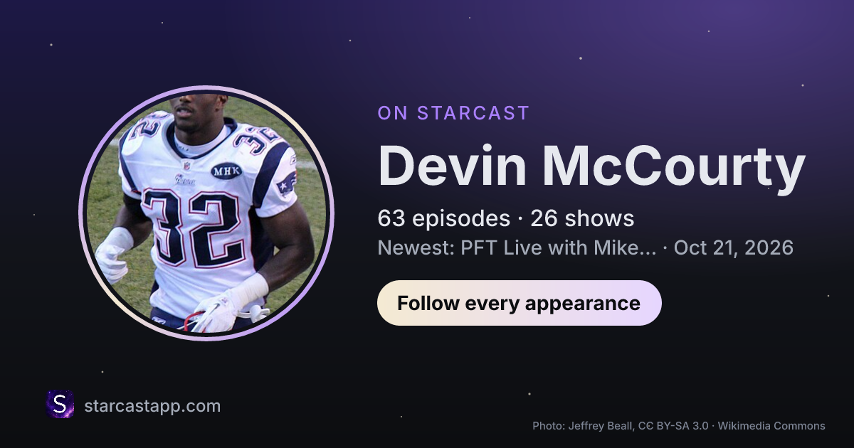 The preview card for Devin McCourty