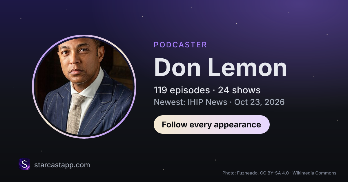 The preview card for Don Lemon