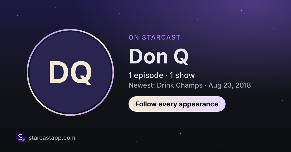 The preview card for Don Q