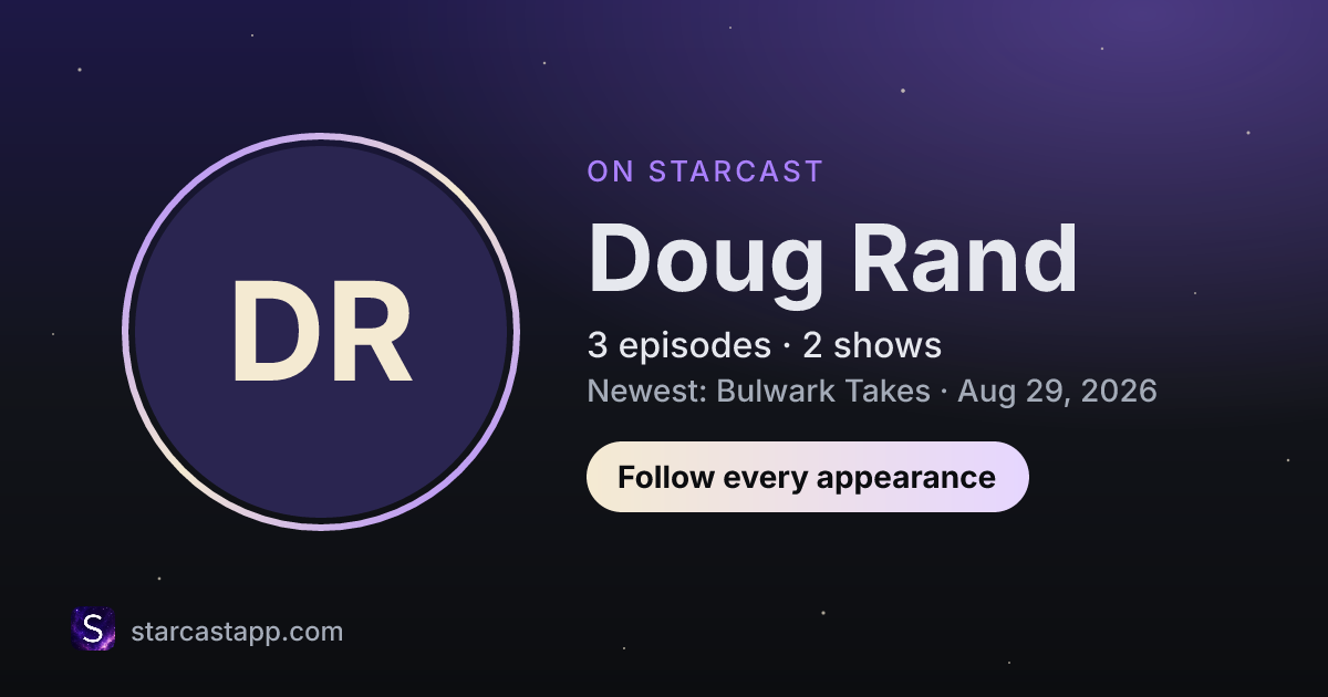 The preview card for Doug Rand