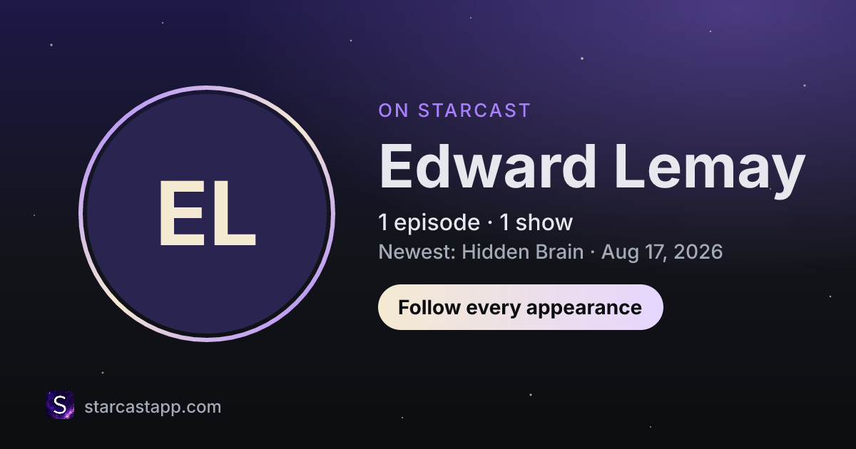 The preview card for Edward Lemay