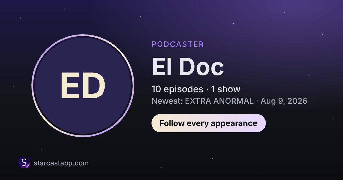The preview card for El Doc
