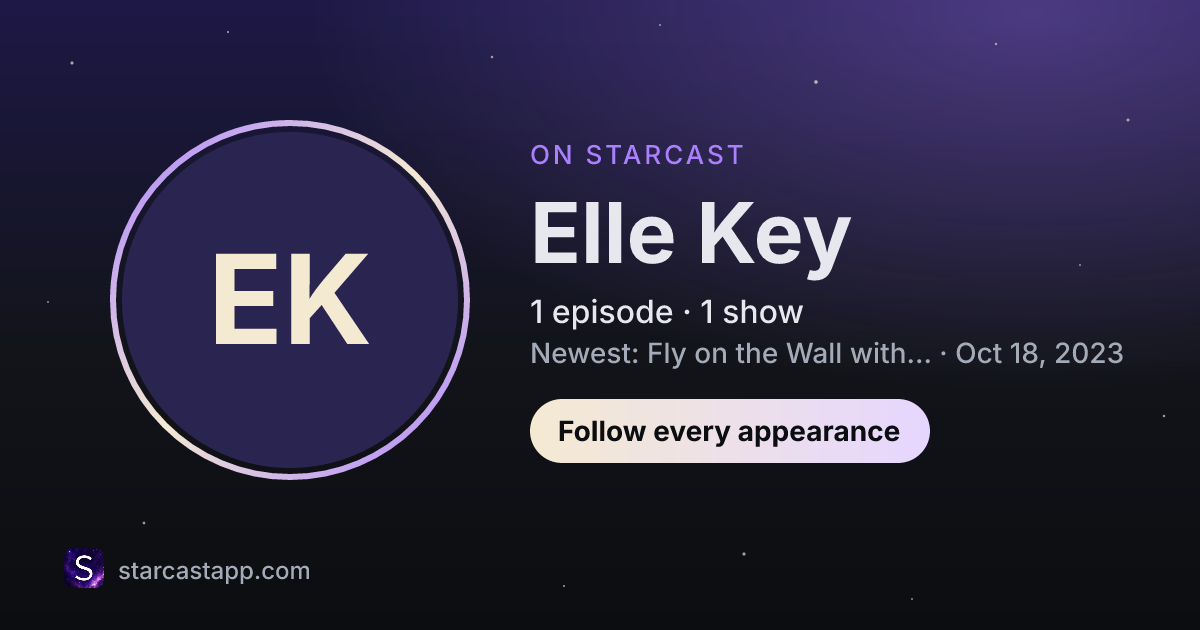 The preview card for Elle Key