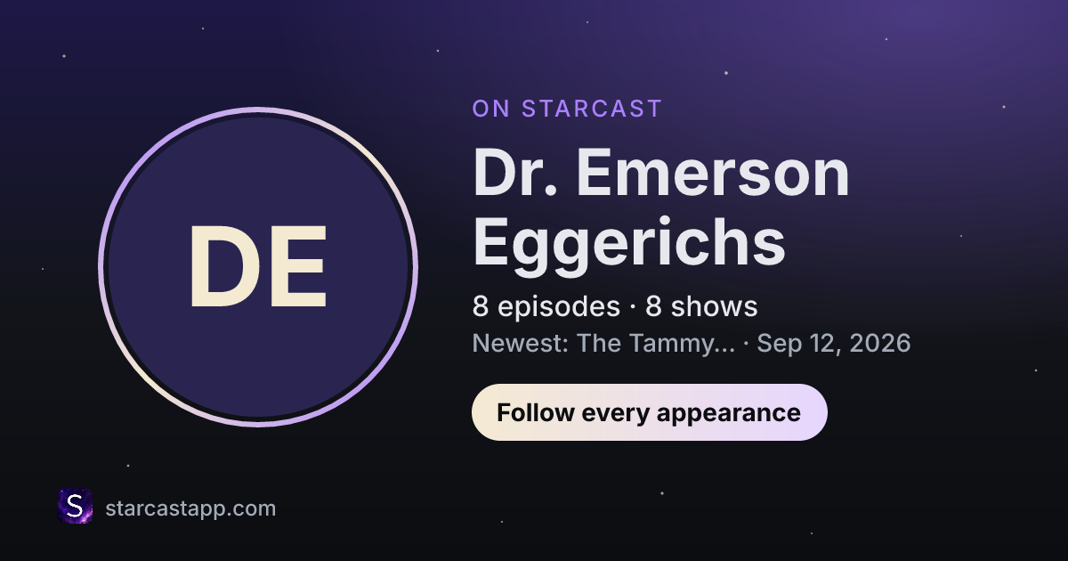 The preview card for Dr. Emerson Eggerichs