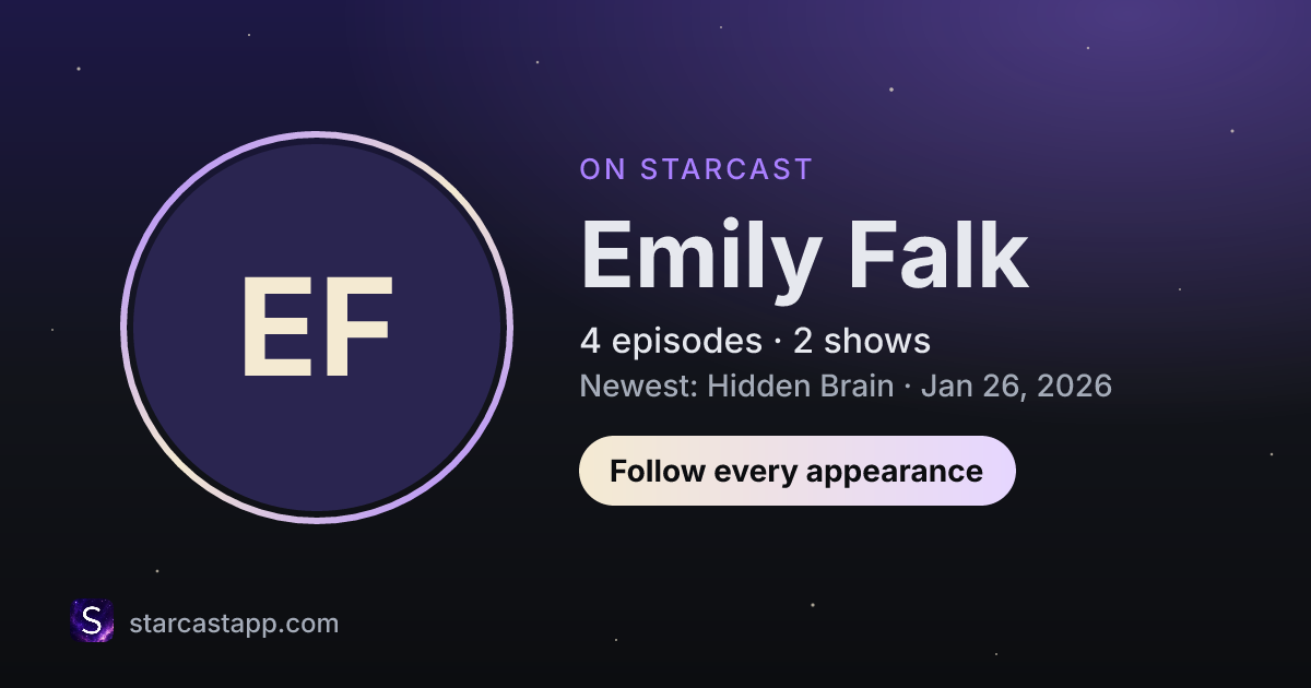The preview card for Emily Falk