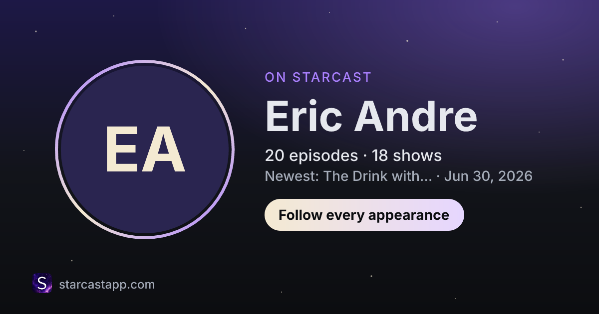The preview card for Eric Andre