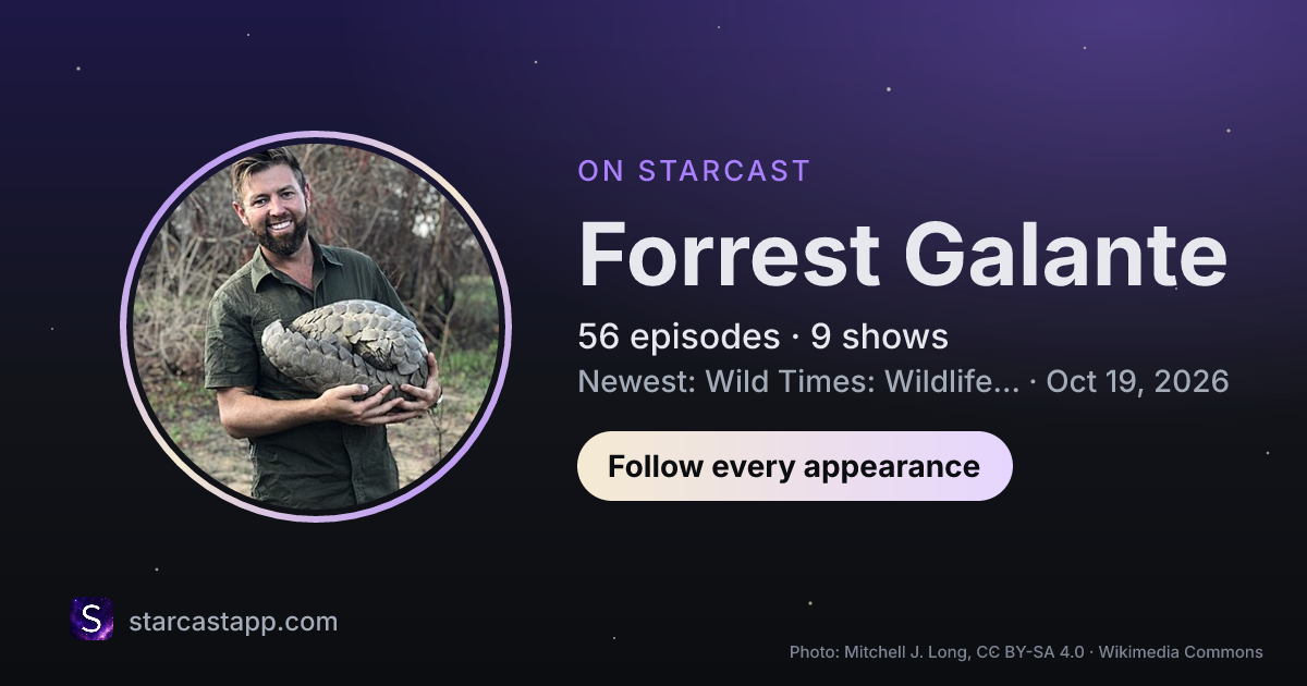 The preview card for Forrest Galante