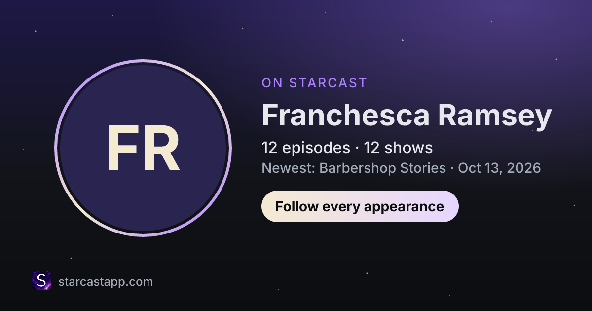 The preview card for Franchesca Ramsey