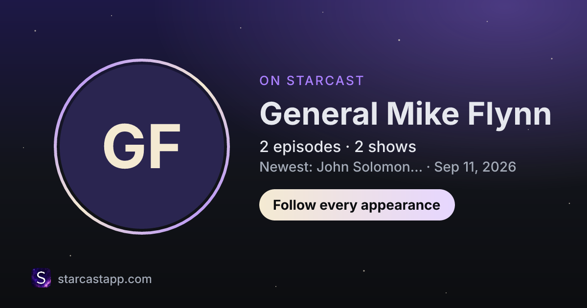 The preview card for General Mike Flynn
