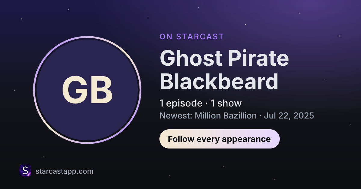 The preview card for Ghost Pirate Blackbeard