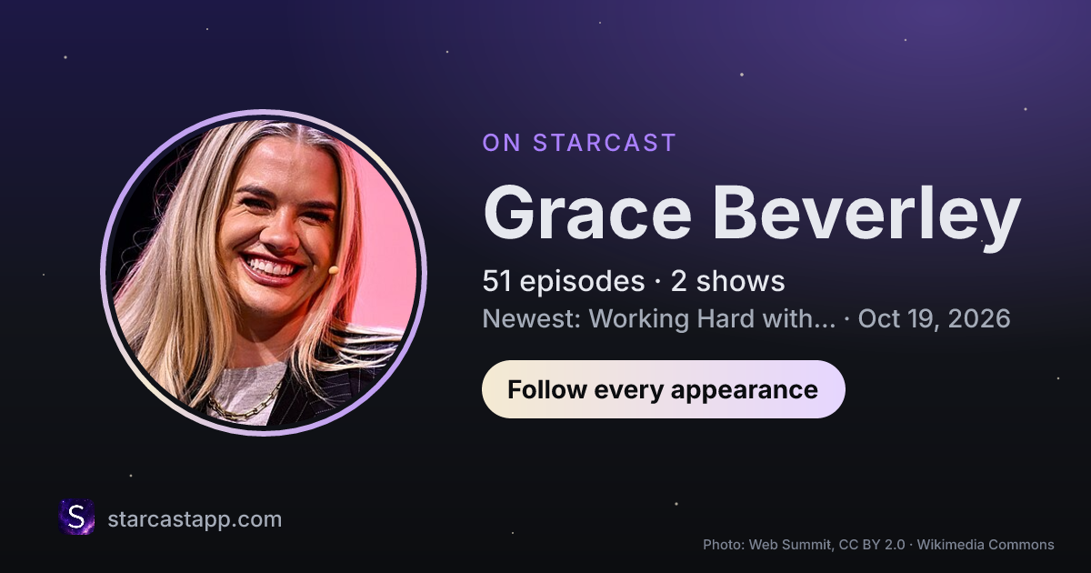 The preview card for Grace Beverley