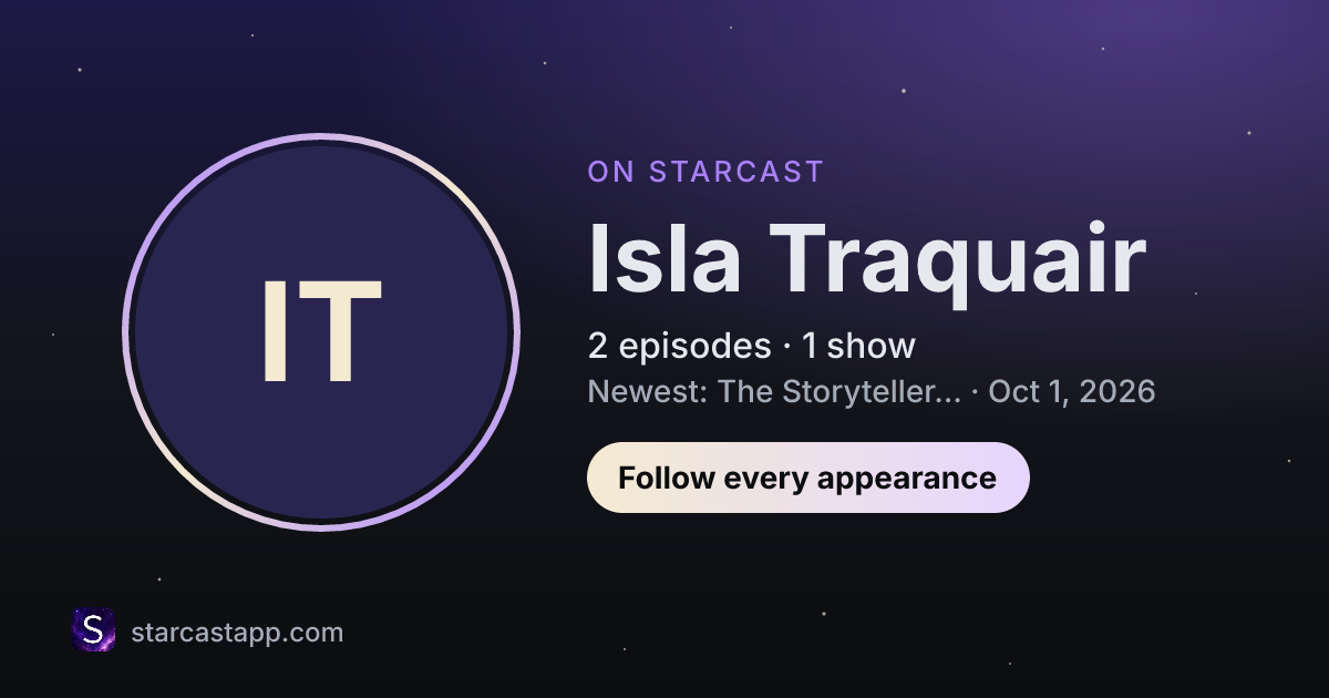 The preview card for Isla Traquair