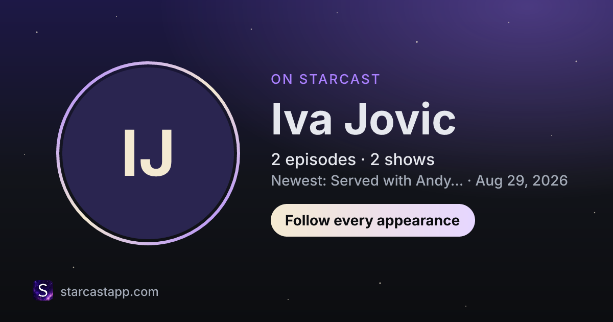 The preview card for Iva Jovic