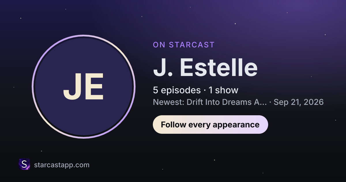 The preview card for J. Estelle