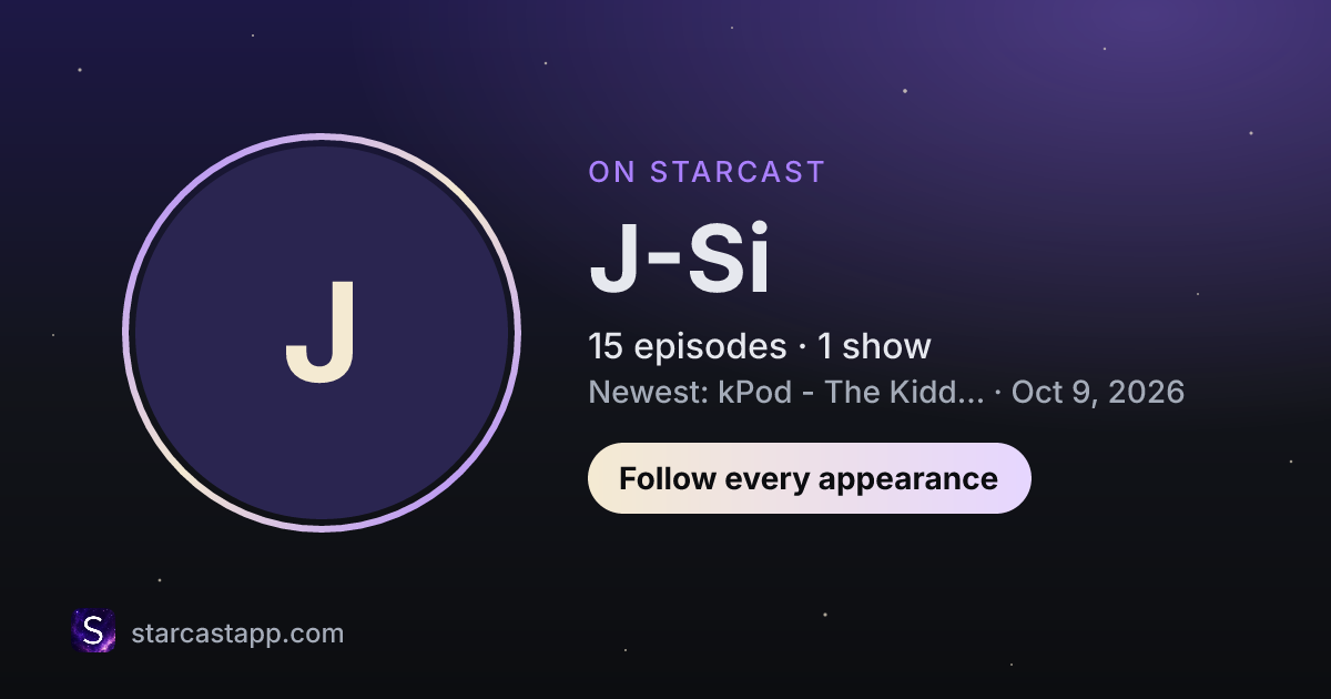 The preview card for J-Si