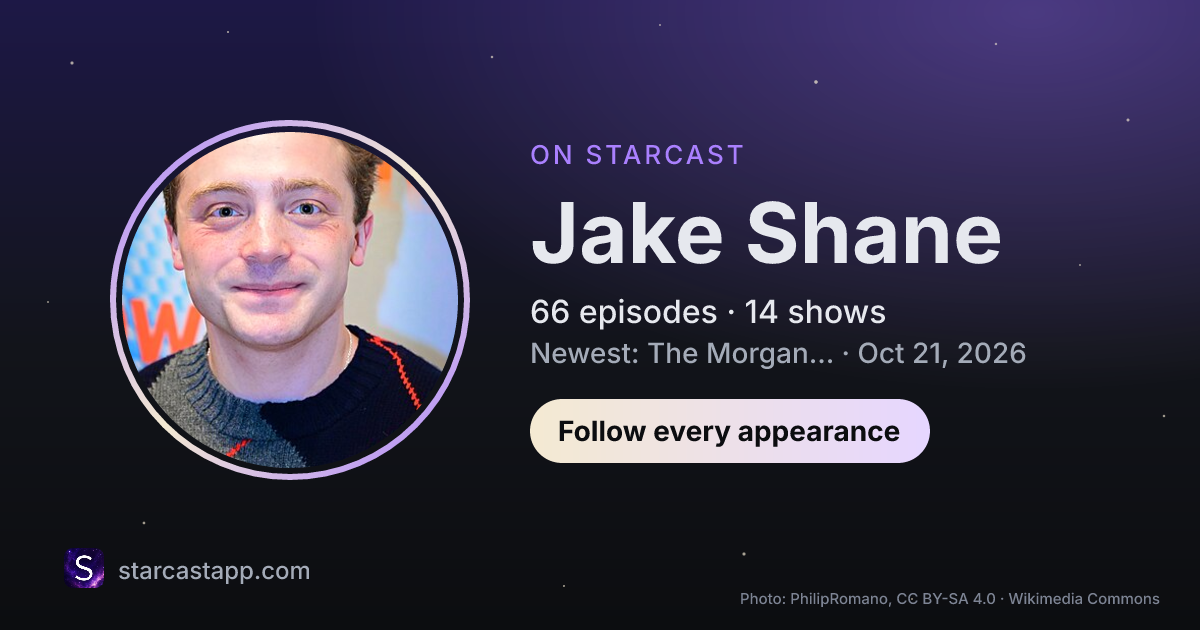The preview card for Jake Shane